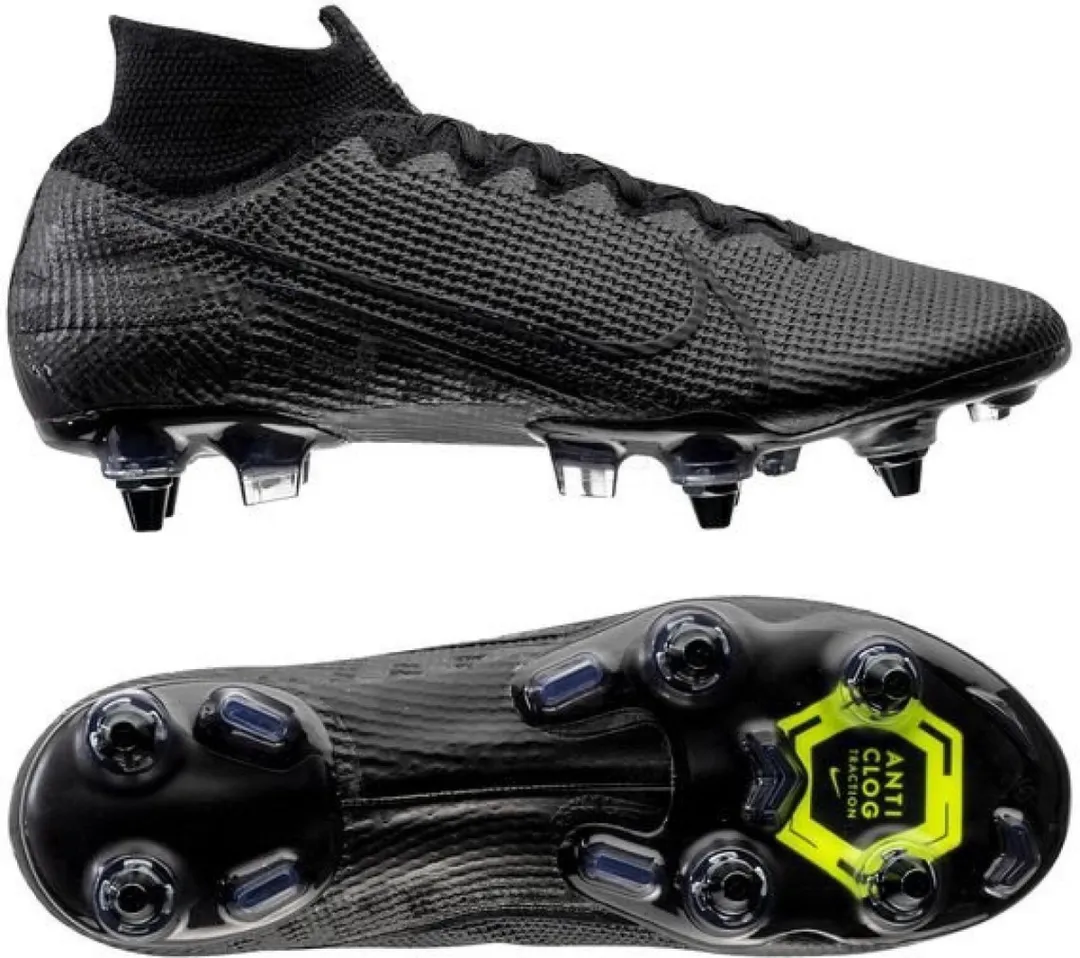 Nike Mercurial Superfly Elite SG-PRO Voetbalschoenen 40.5 - Zwart
