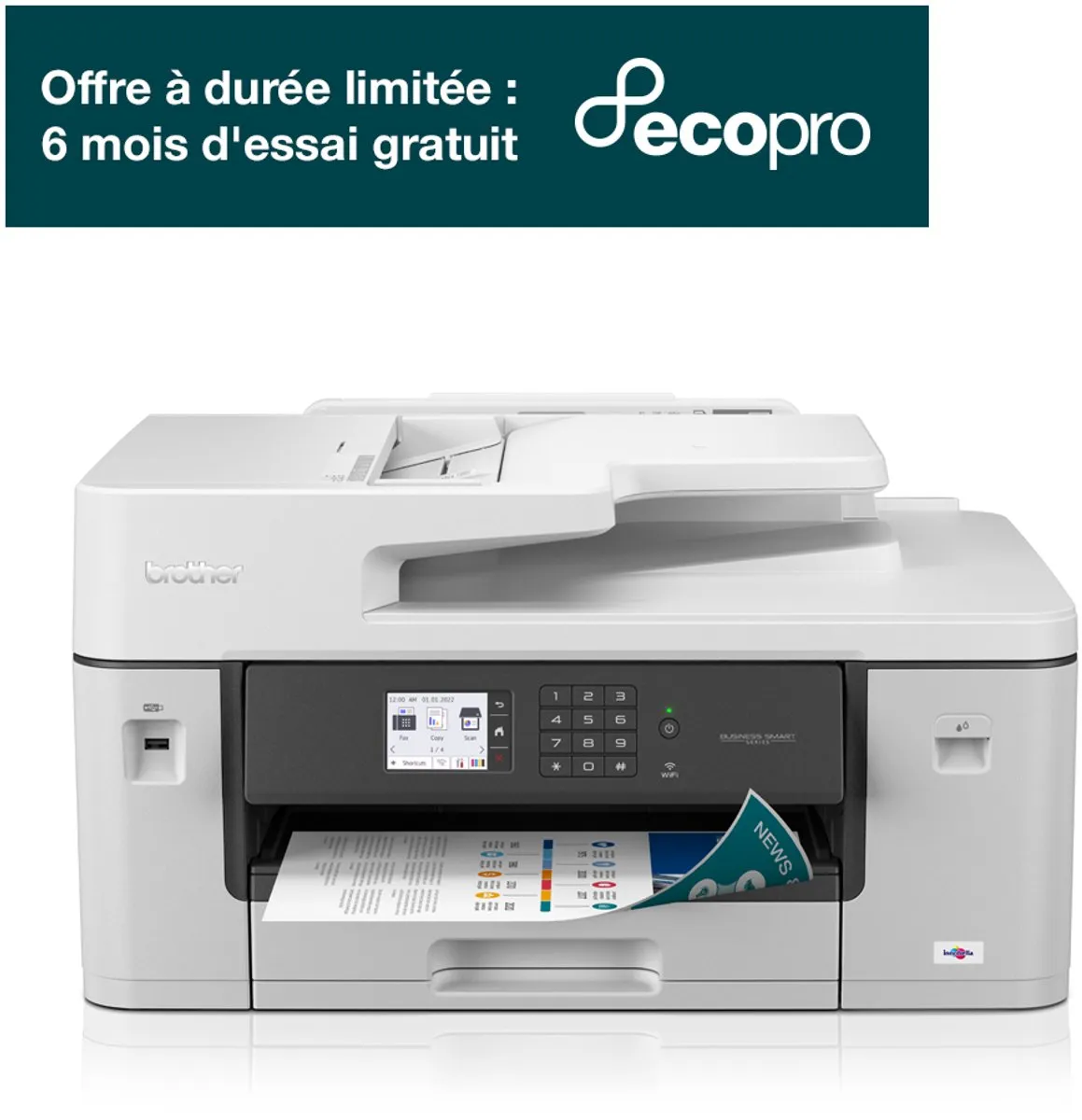 Brother MFC-J6540DW A3 All-In-One Printer - Wit