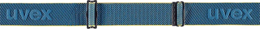 Uvex Skibril Downhill 2000 FM Skibril - Oranje lens - Blauw-mat/mirror-orange