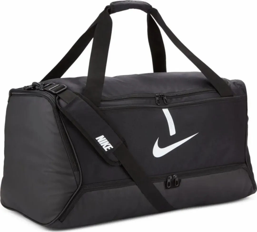 Nike Academy Team Sporttas CU8090-010 - M/L - Zwart/Wit