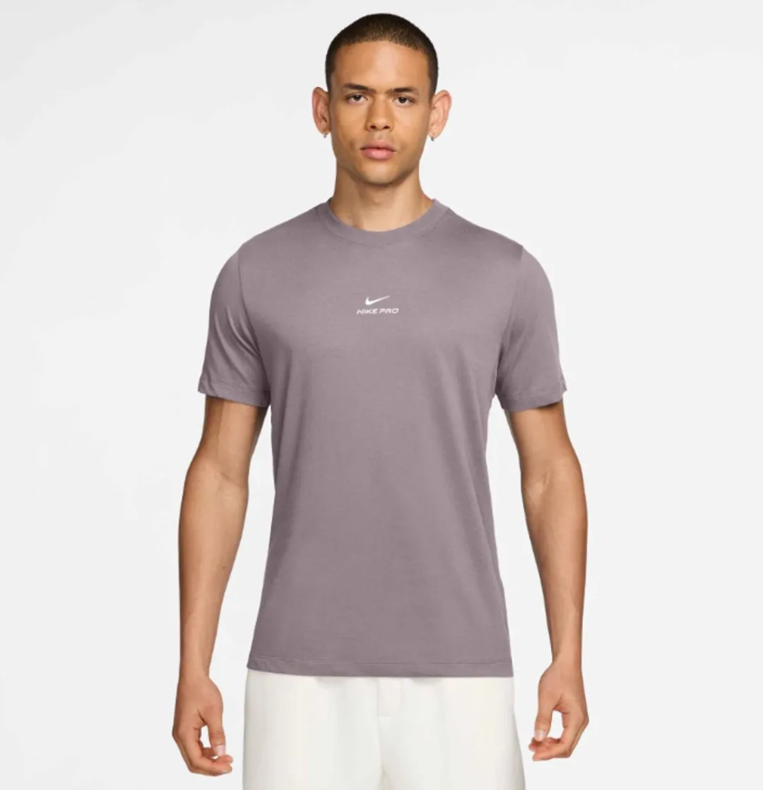 Nike Heren Sportshirt Aubergine
