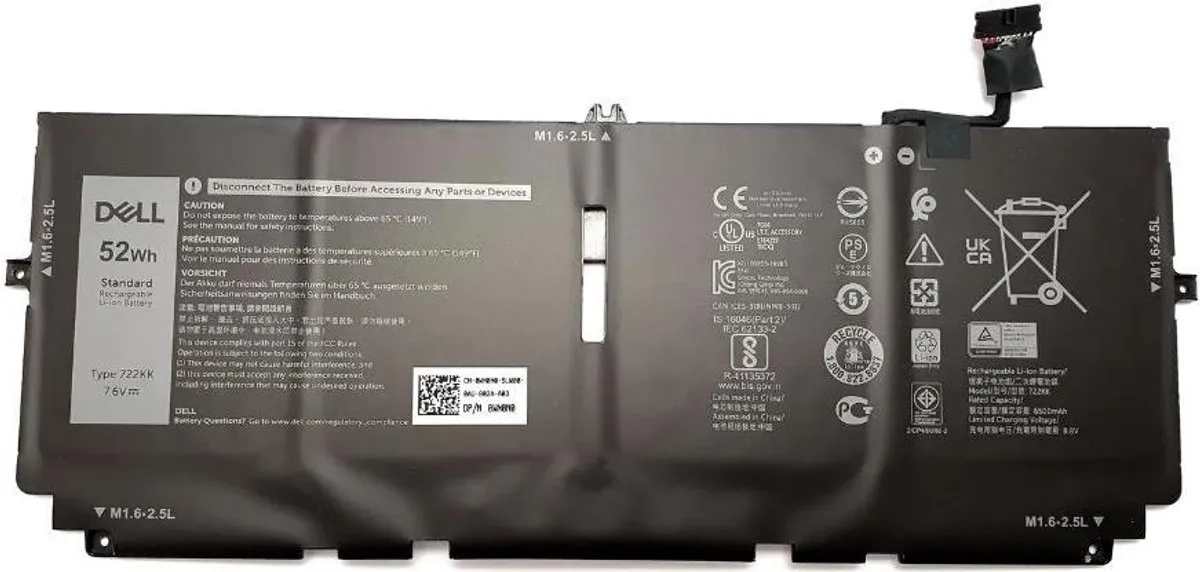 Dell Accu FP86V Laptop - 6500mAh