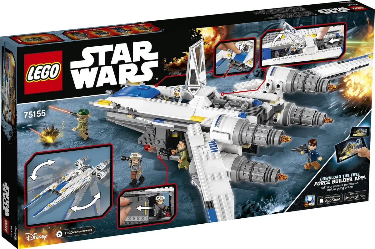 LEGO Star Wars U-Wing Fighter 75155 - 659 Stukken