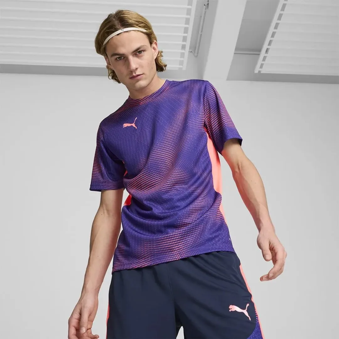 PUMA Final T-shirt Blauw XS