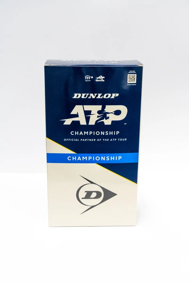 Dunlop ATP Championship Tennisballen - 8 Stuks - Geel