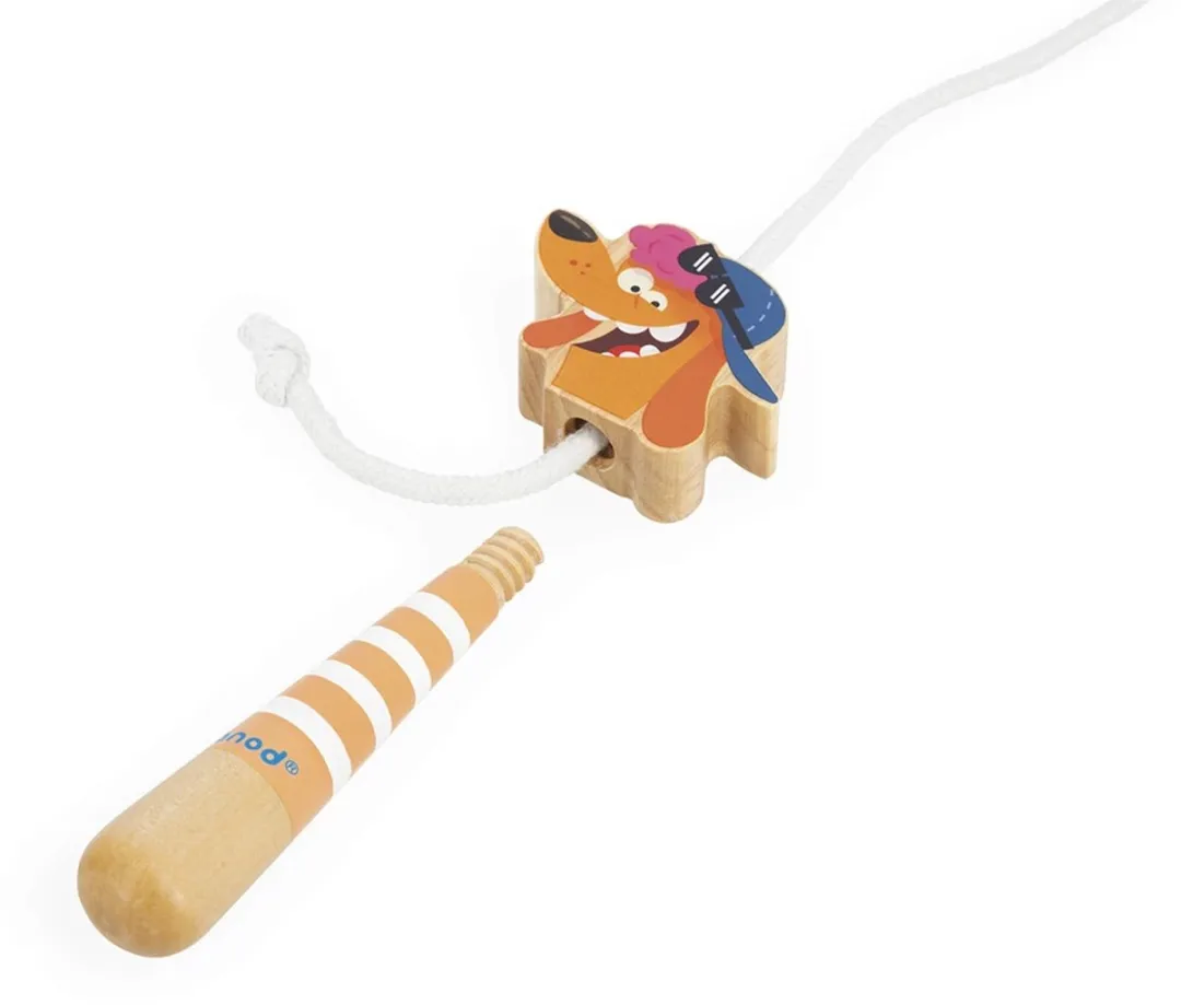 Janod Applepop Springtouw Hond