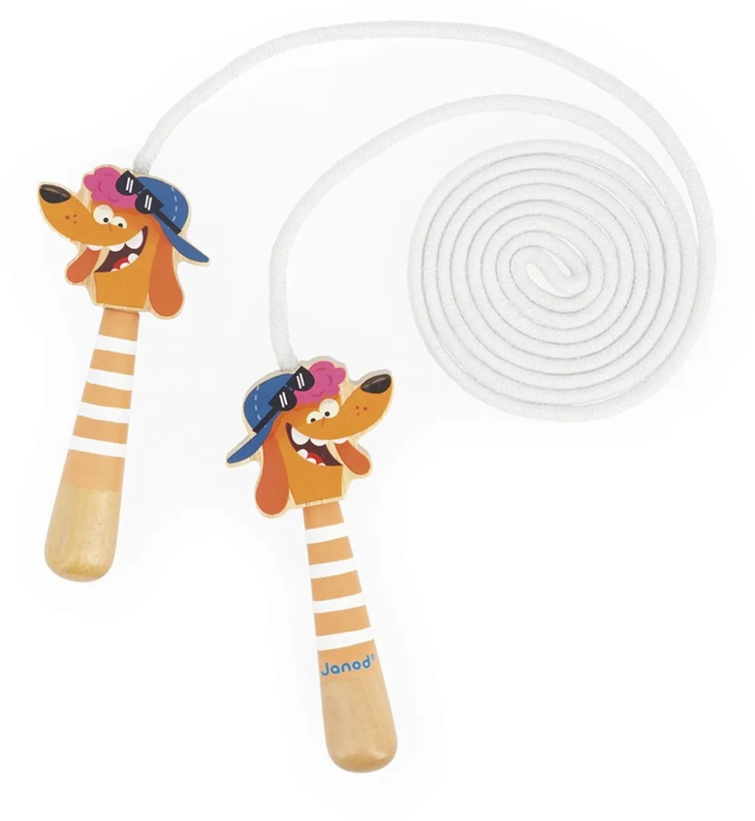 Janod Applepop Springtouw Hond