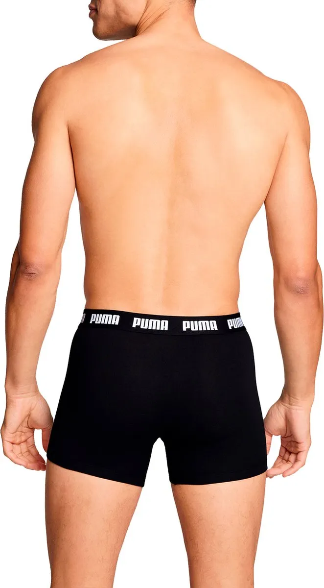 PUMA Men Everyday Boxer 3P - Zwart