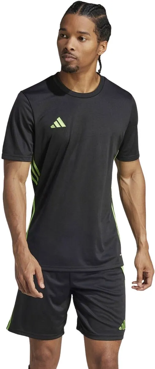Adidas Tabela 23 Shirt Heren L - Zwart/Groen