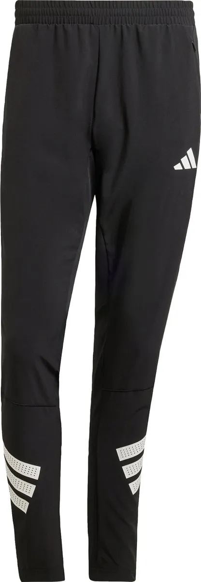 adidas Performance Icon 3-Stripes Woven Trainingsbroek XL - Zwart