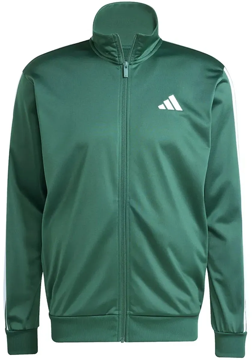 Adidas 3 Stripes Tricot Trainingsjack - S - Collegiate Green