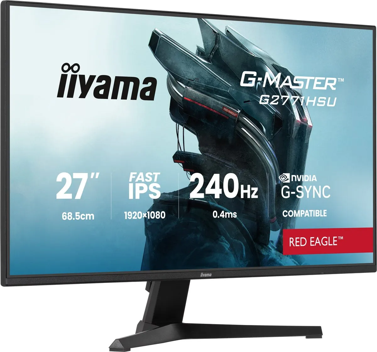 iiyama G-MASTER G2771HSU-B1 Monitor 27" Full HD - Zwart