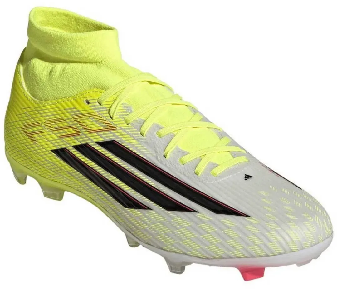 adidas F50 League Mid Voetbalschoenen JP8348 - Maat 46 - Geel