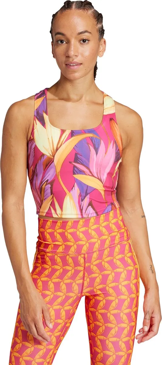 adidas x FARM Rio Training Tanktop JD6307 - Roze