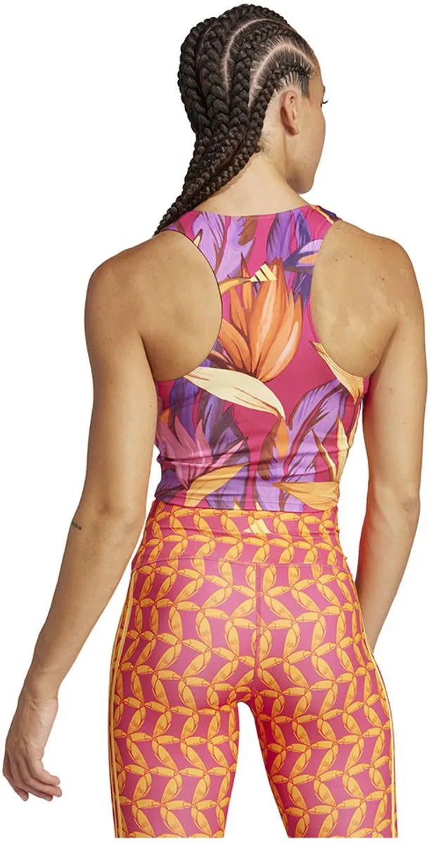 adidas x FARM Rio Training Tanktop JD6307 - Roze