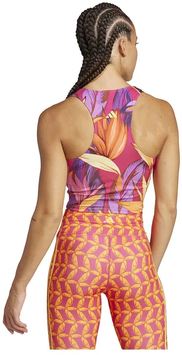 adidas x FARM Rio Training Tanktop JD6307 - Roze