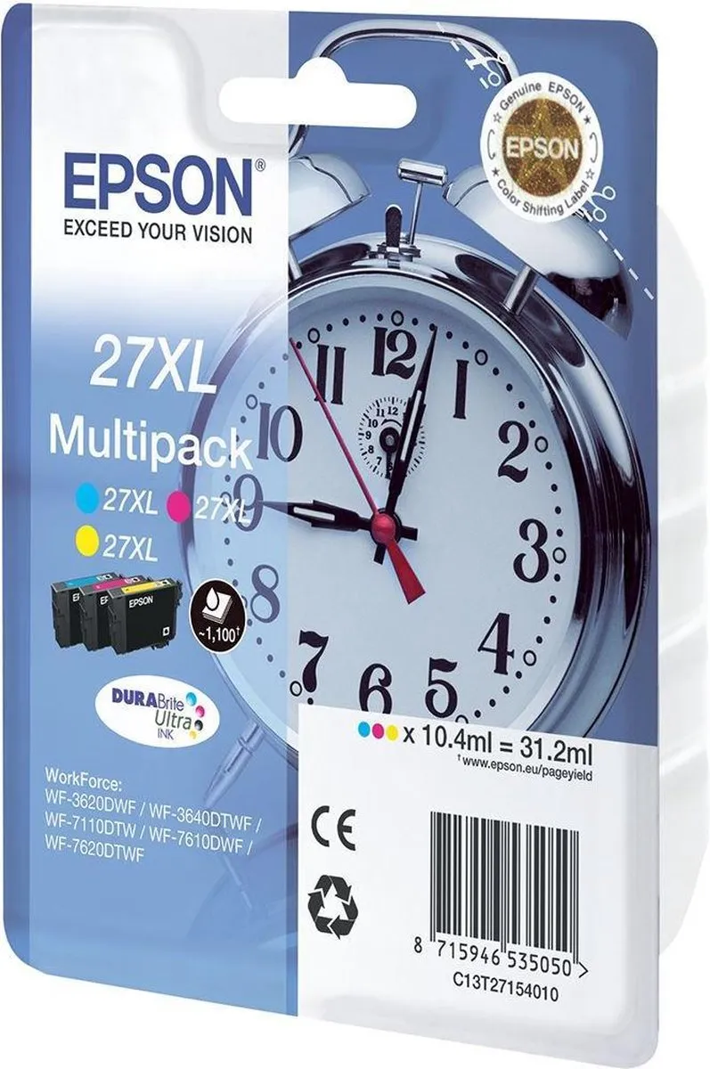 Epson 27XL Inktcartridge Multipack