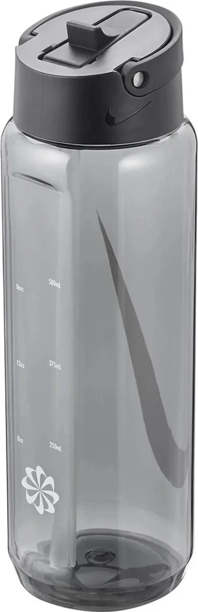 Nike Bidon Recharge Straw 0.7L - Antraciet