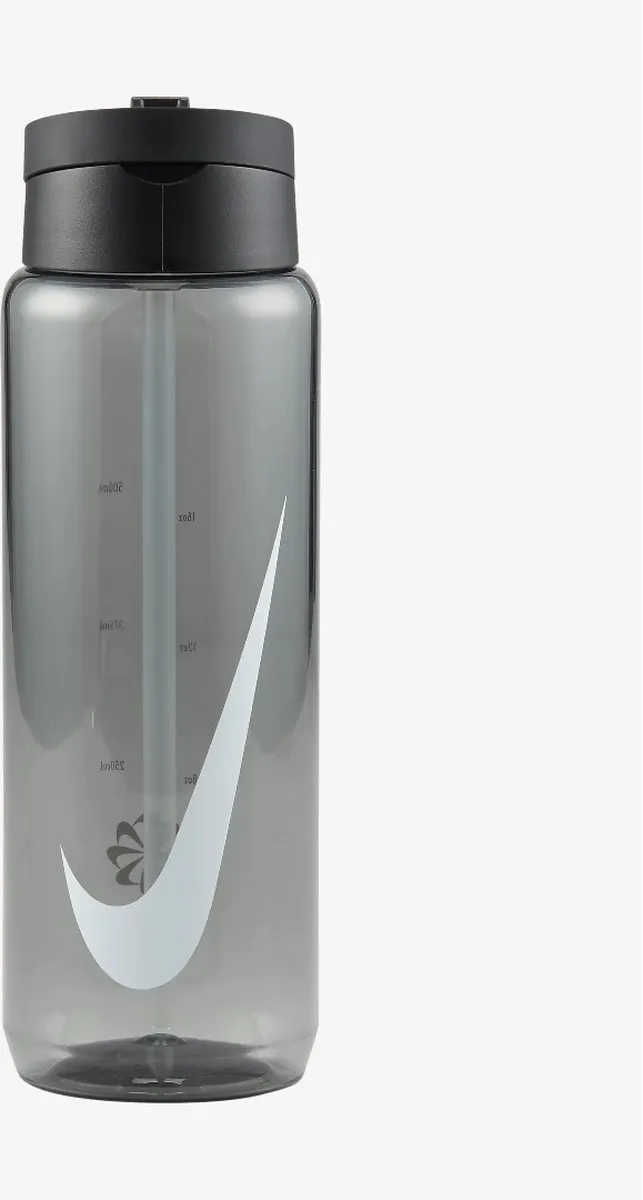 Nike Bidon Recharge Straw 0.7L - Antraciet