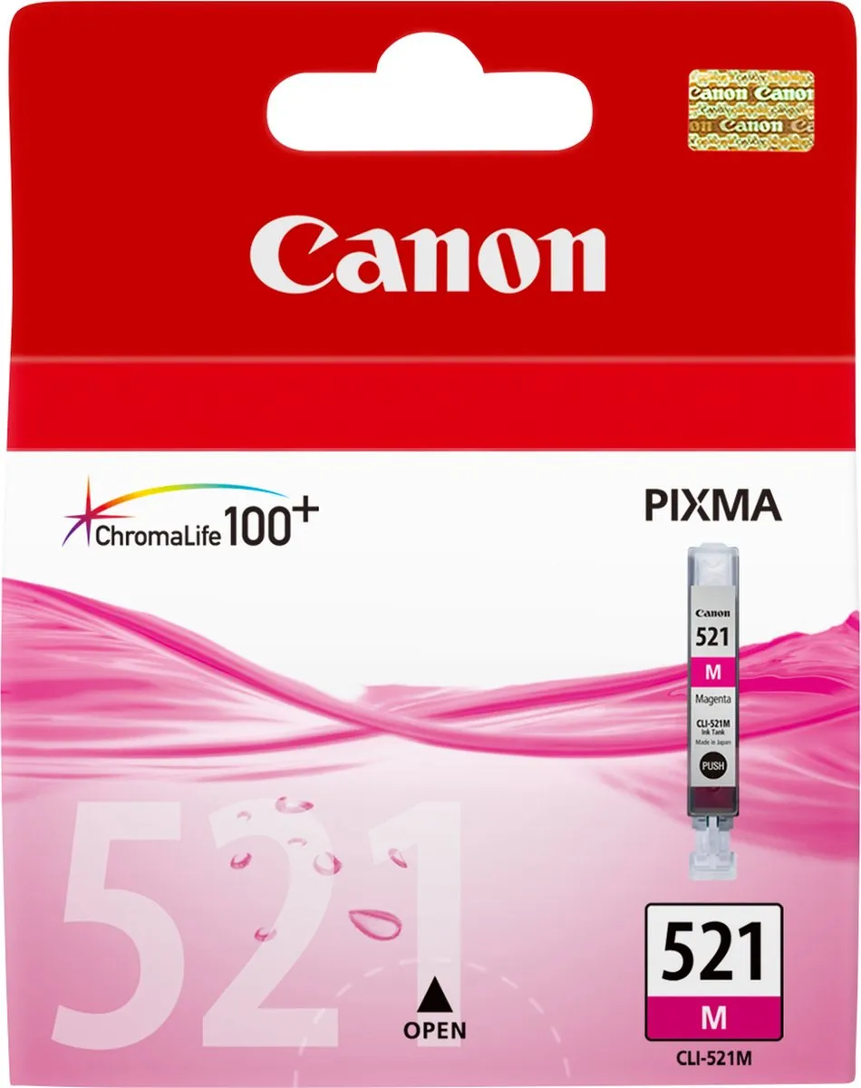 Canon CLI-521M Inktcartridge Magenta - 9ml