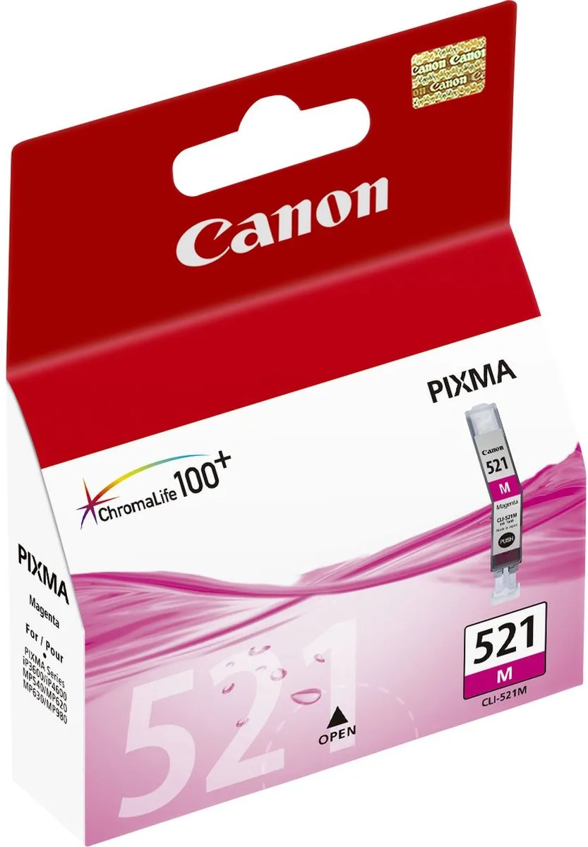 Canon CLI-521M Inktcartridge Magenta - 9ml