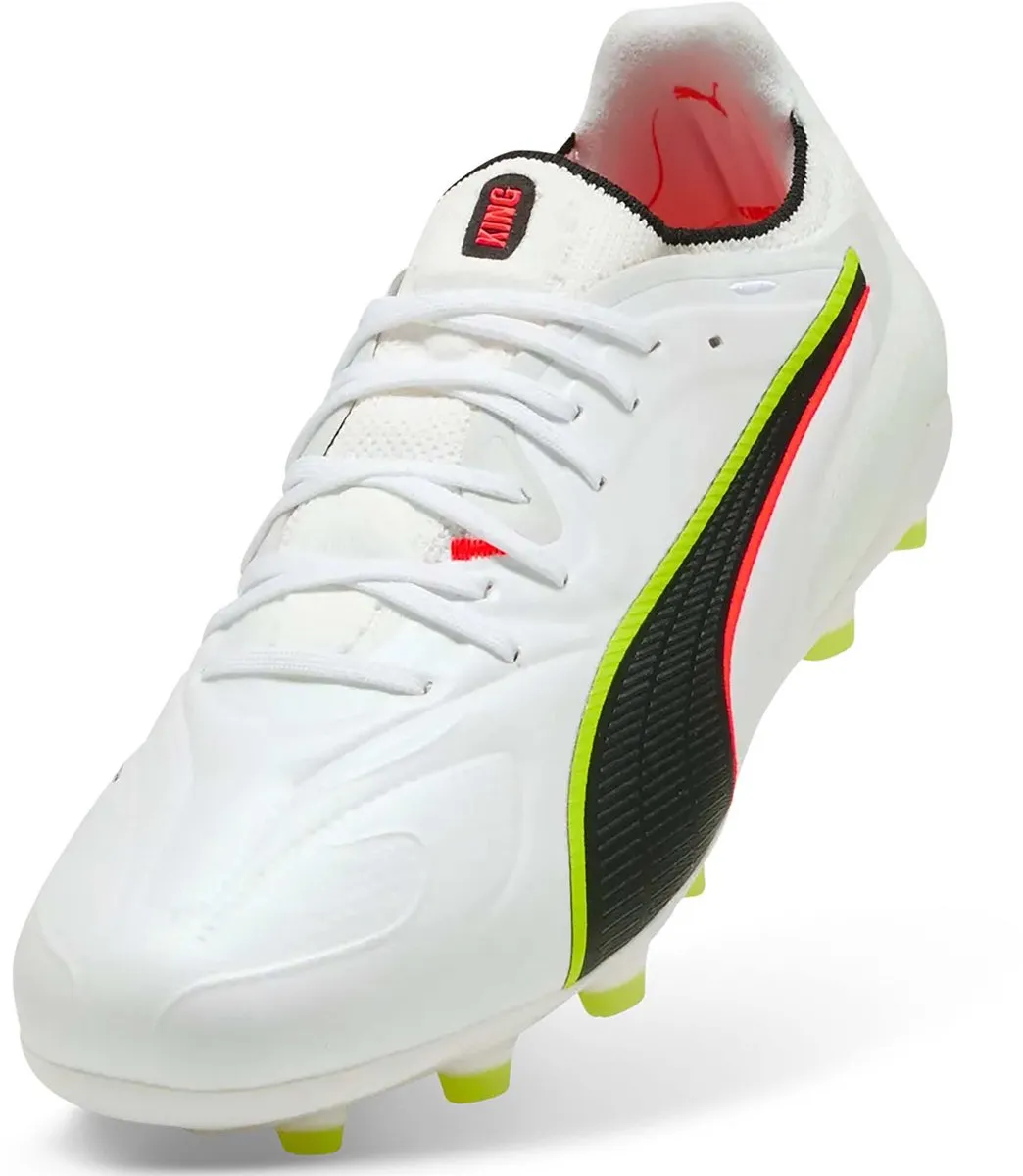 PUMA King 20 Ultimate FG Voetbalschoenen 42 - Wit - afbeelding 6 van 6