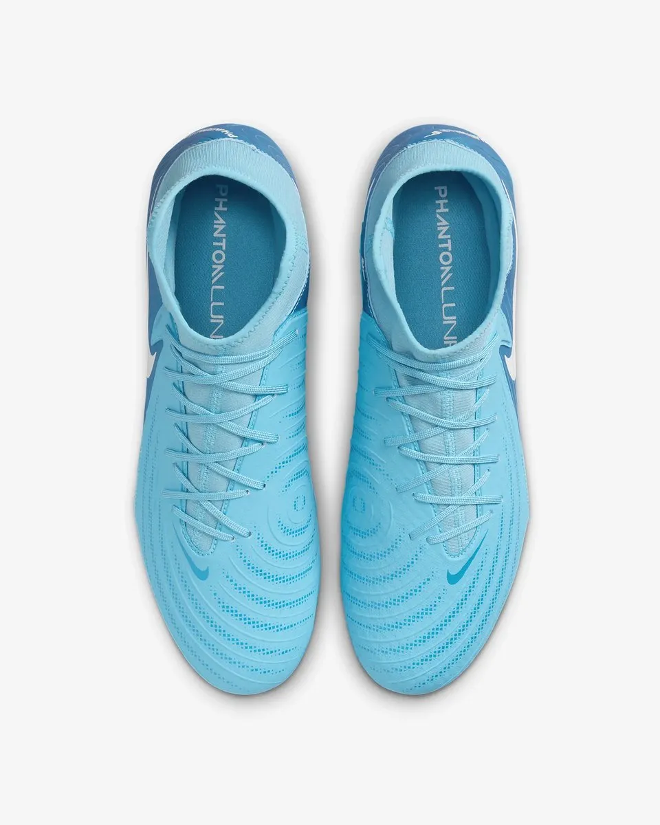 Nike Phantom Luna II FG/MG FD6725-400 - 44.5 Lichtblauw/Wit - afbeelding 6 van 6