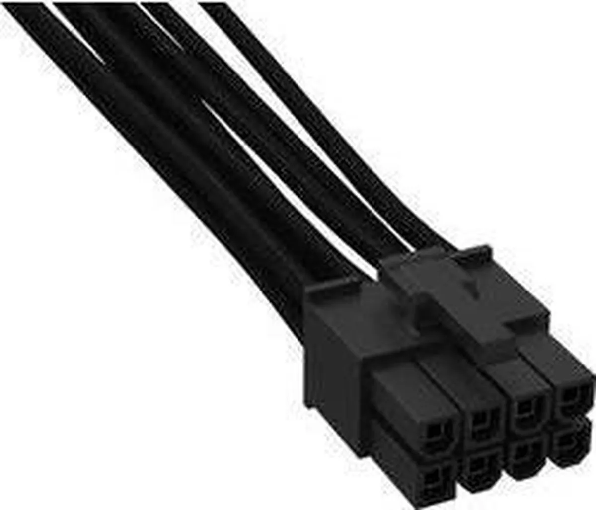be quiet! Stroomkabel ATX 8-polig 0.70m - Zwart - afbeelding 6 van 6
