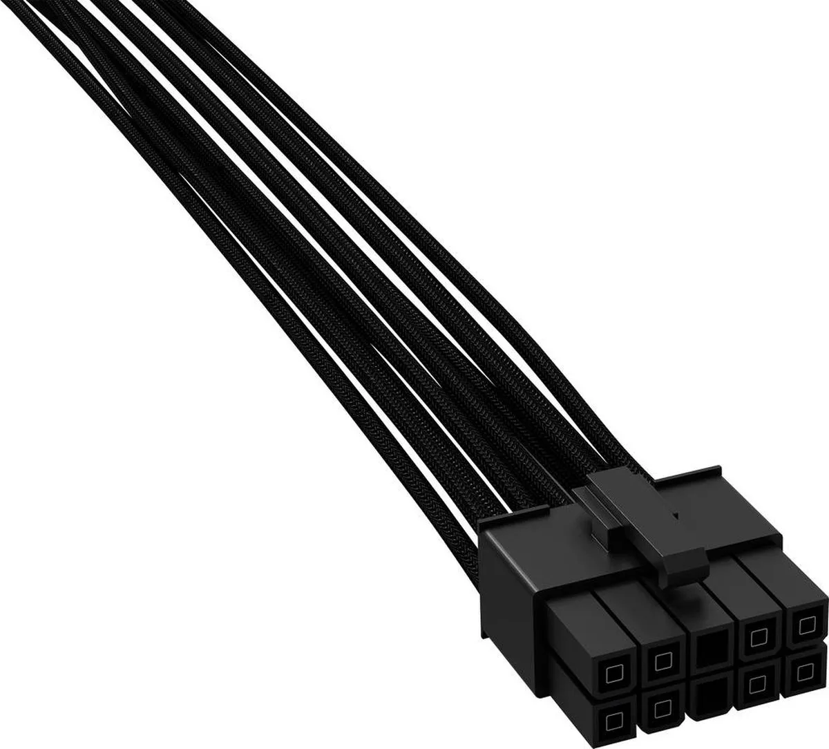 be quiet! Stroomkabel ATX 8-polig 0.70m - Zwart