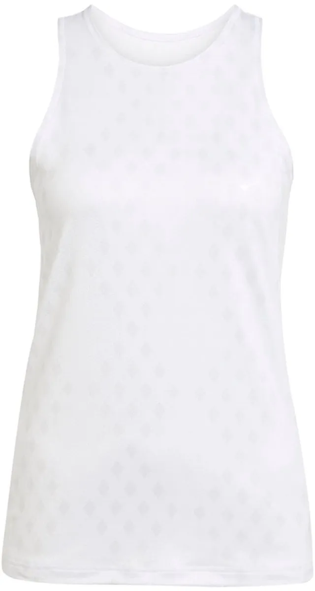 Adidas Club Climacool Mouwloos T-shirt Wit - L