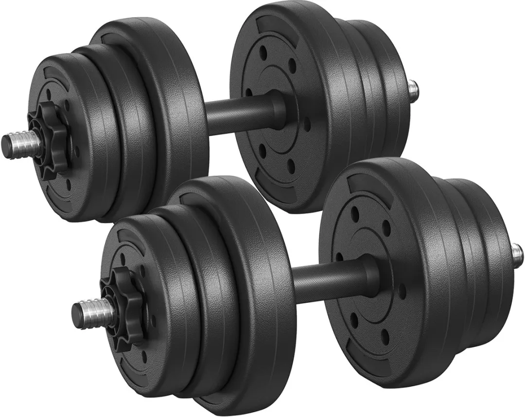 Songmics SYL20HBK Verstelbare Halterset 20kg