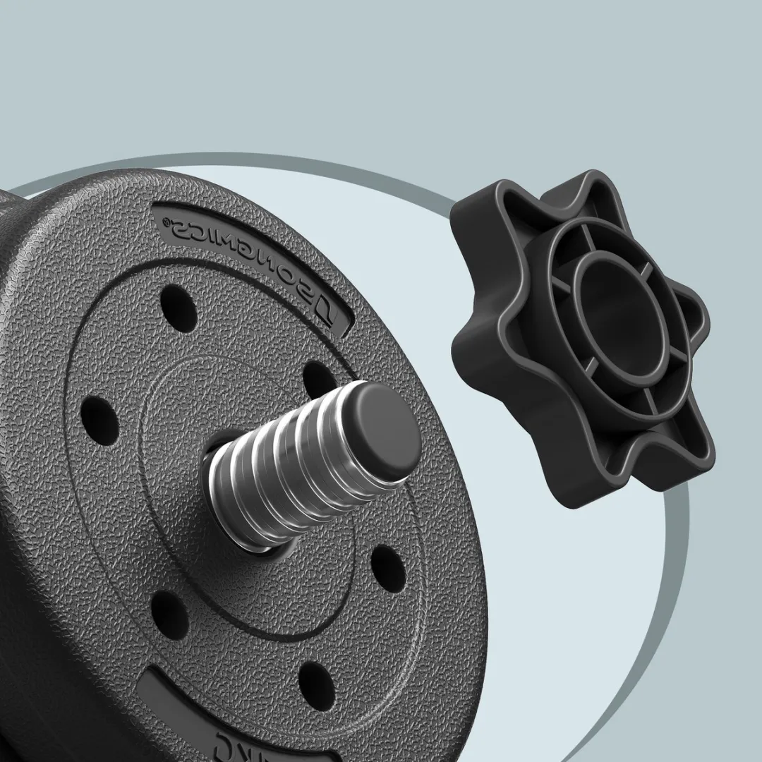 Songmics SYL20HBK Verstelbare Halterset 20kg - Zwart