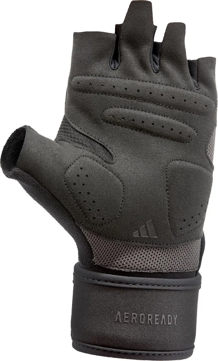 adidas Strength Training Handschoenen M - Zwart