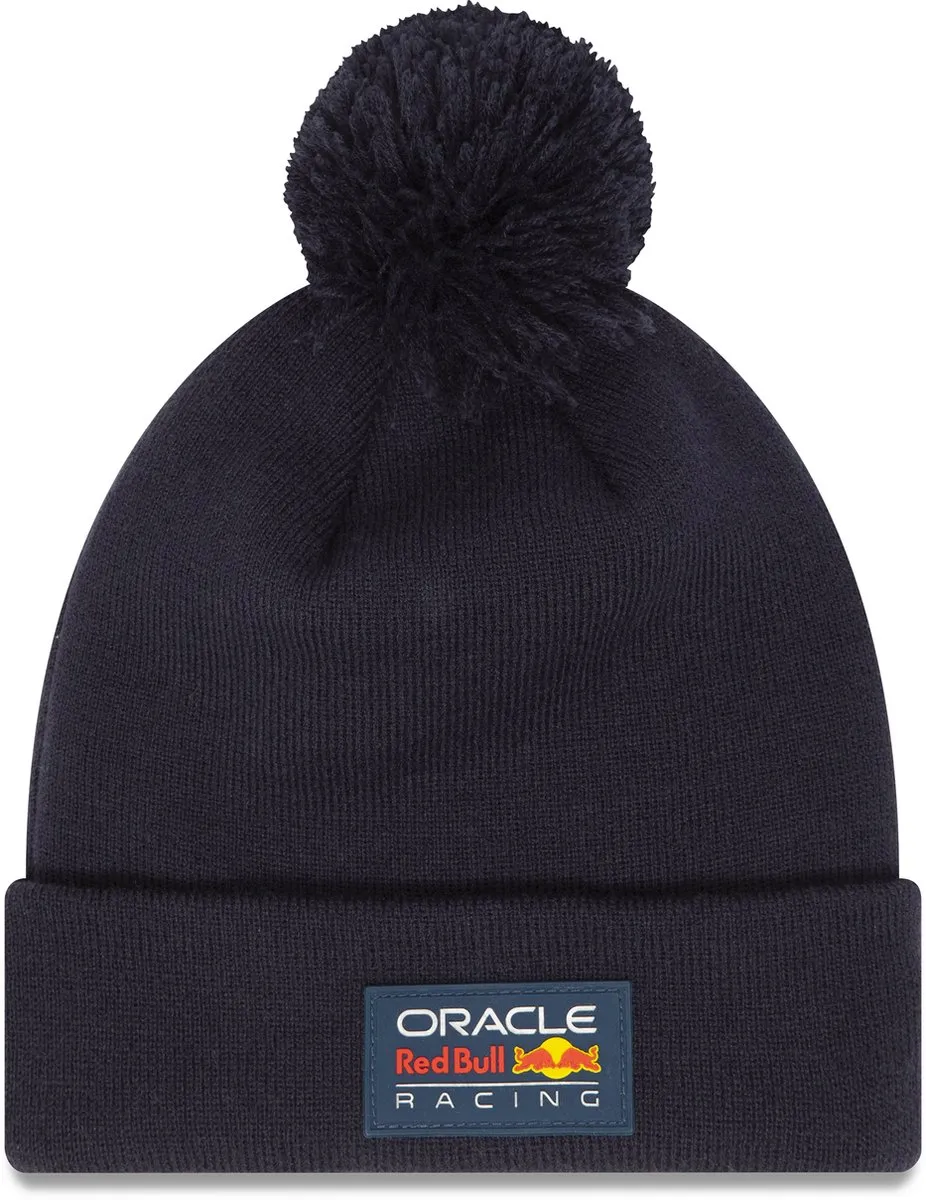 Red Bull Racing Essential Beanie - Max Verstappen - One Size - Blauw