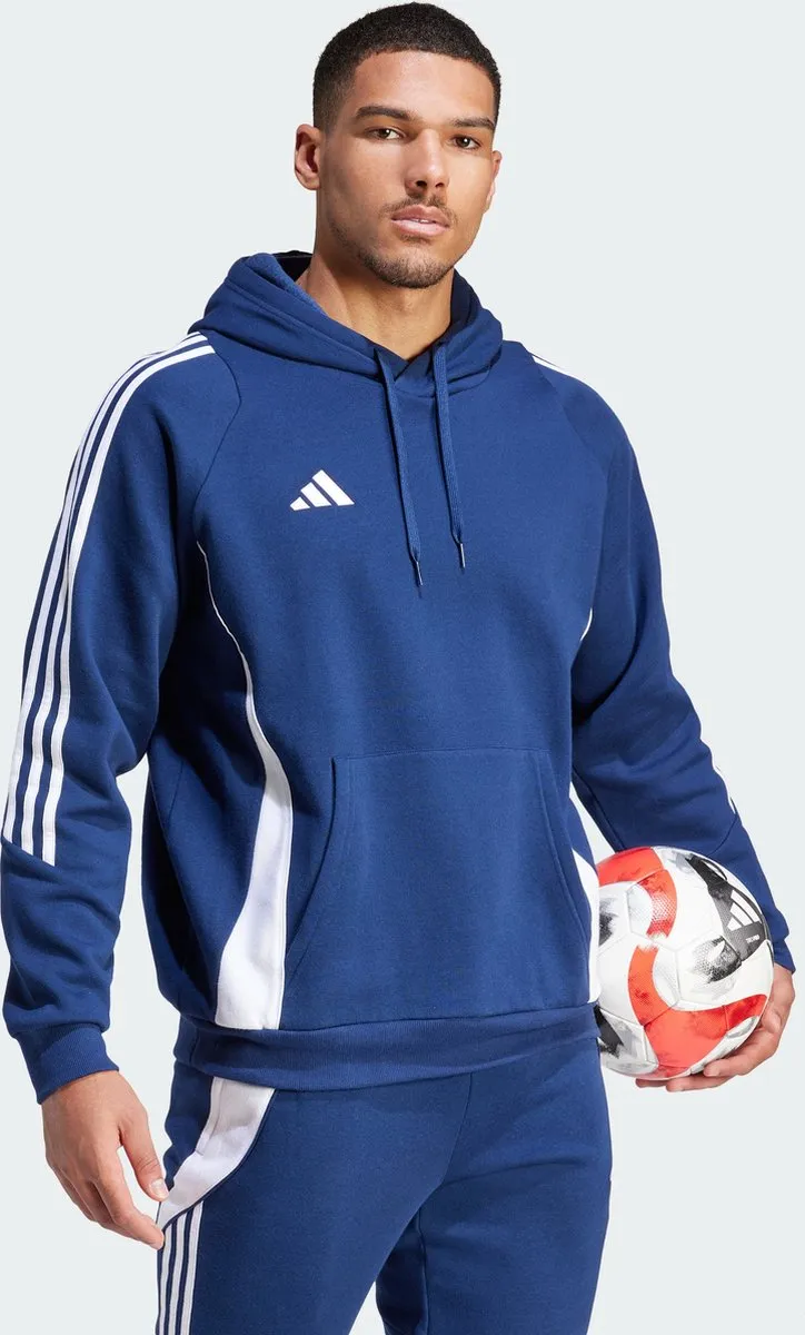 adidas Tiro 24 Sweat Hoodie - Heren - Blauw S
