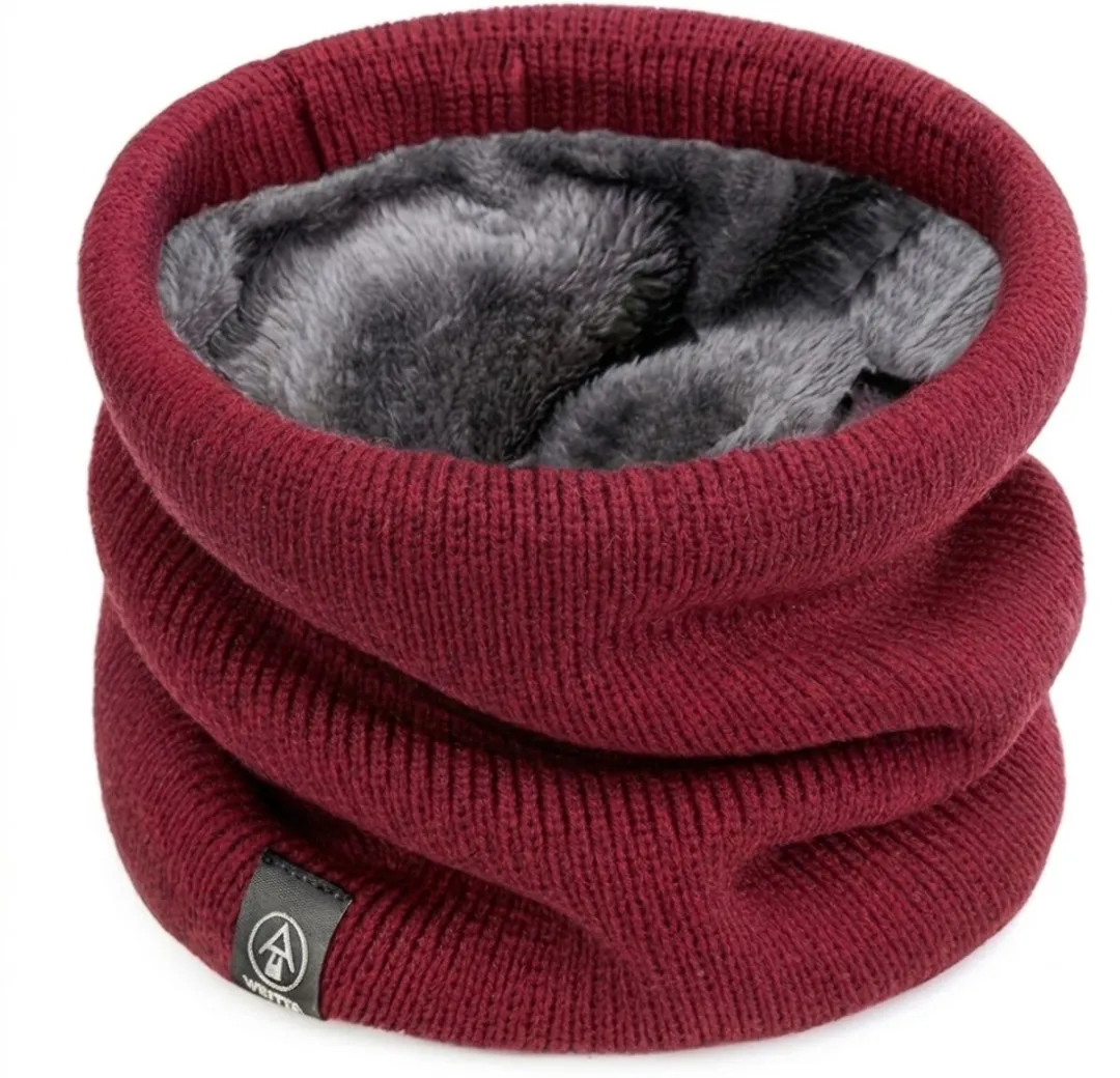 NUVEX Nekwarmer Wijnrood