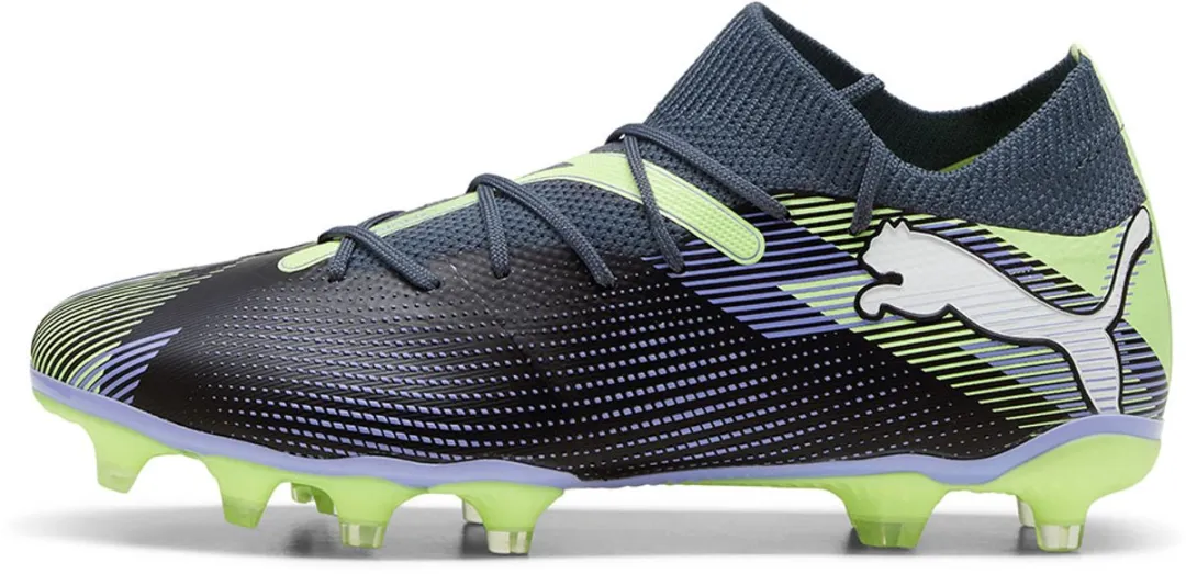 PUMA Future 7 Match FG/AG Dames Voetbalschoenen 37 - Gray Skies/White