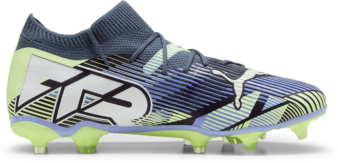PUMA Future 7 Match FG/AG Dames Voetbalschoenen 37 - Gray Skies/White
