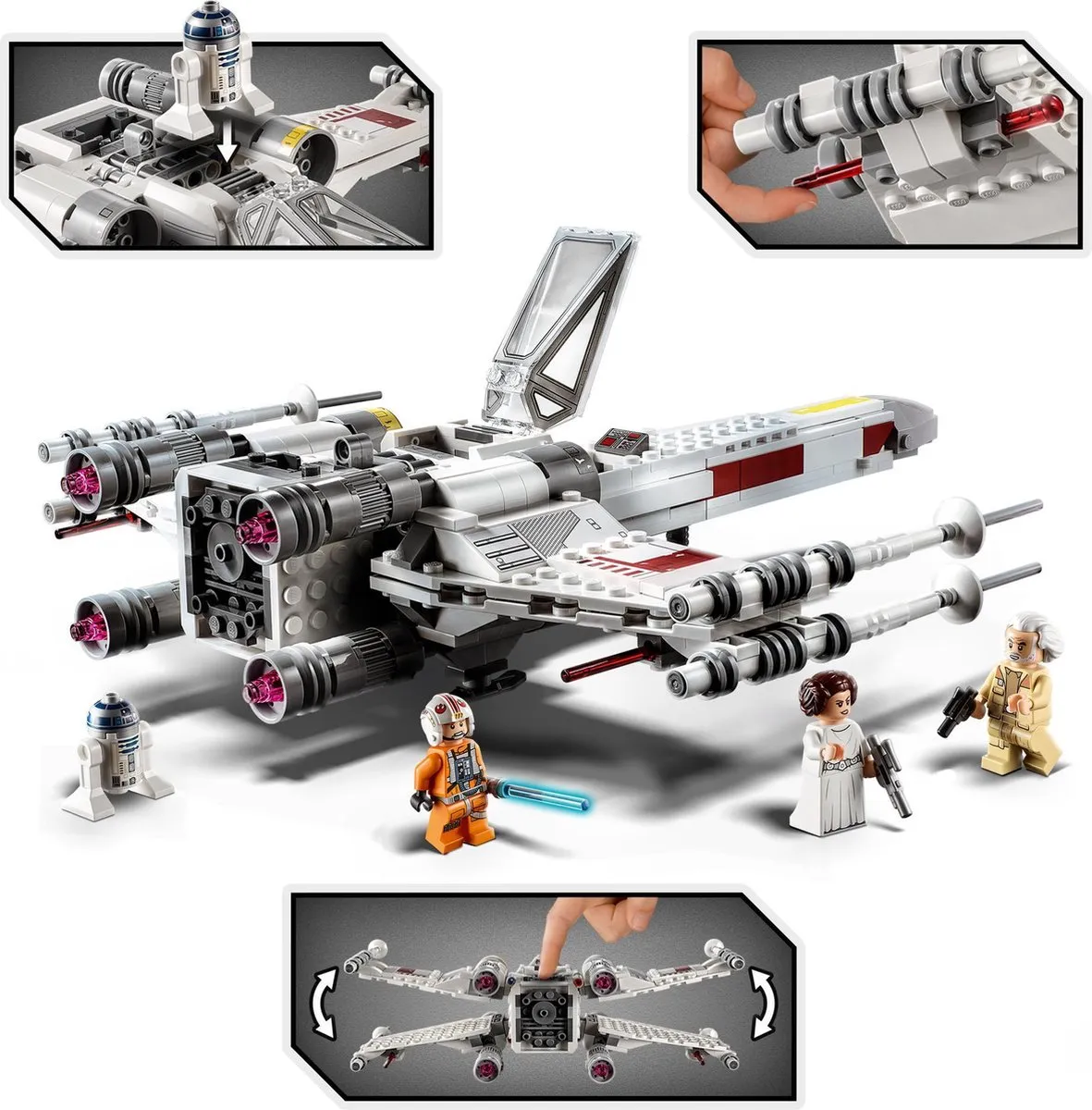 LEGO Star Wars Luke Skywalker’s X-Wing Fighter 75301 - 474 Stukken - afbeelding 5 van 6