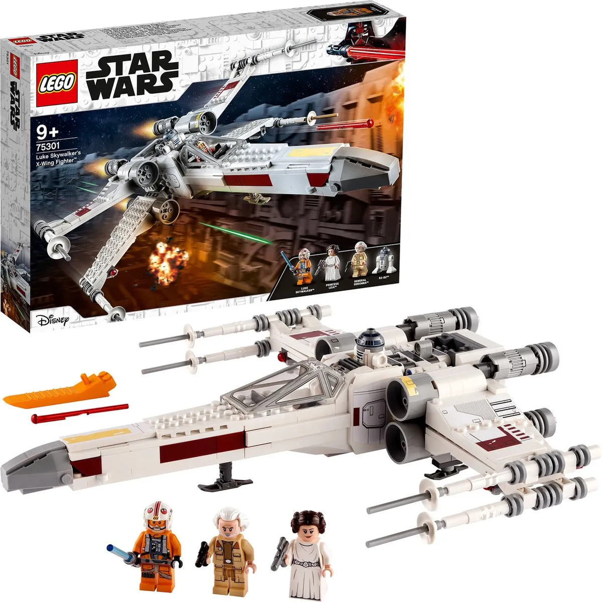 LEGO Star Wars Luke Skywalker’s X-Wing Fighter 75301 - 474 Stukken - afbeelding 2 van 6