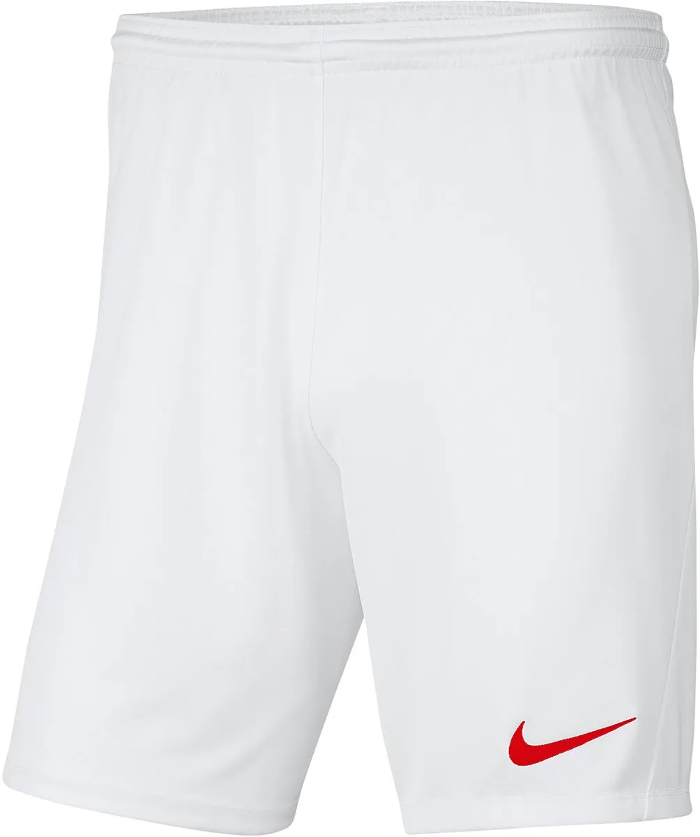 Nike Park Sportbroek Short L - Rood/Wit BV6855