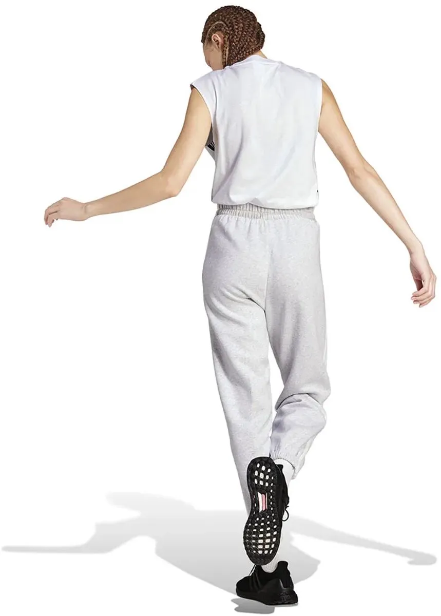 Adidas Essentials 3 Stripes Fleece Joggers - Grijs - 2XS