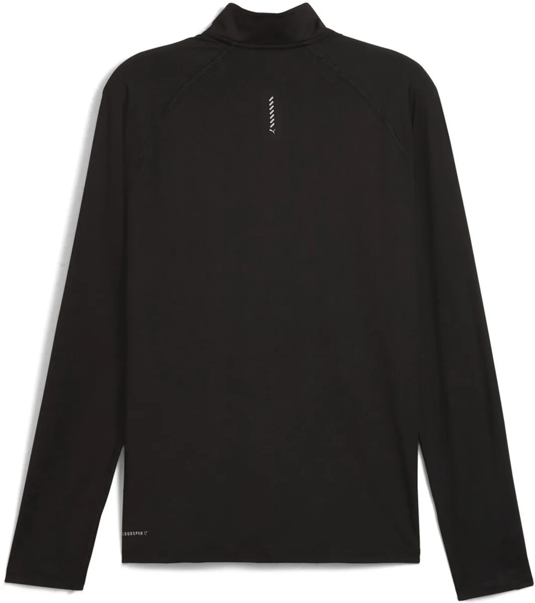 PUMA Shirt Run Velocity Cloudspun 1/4 ZIP - XXL - Puma Black