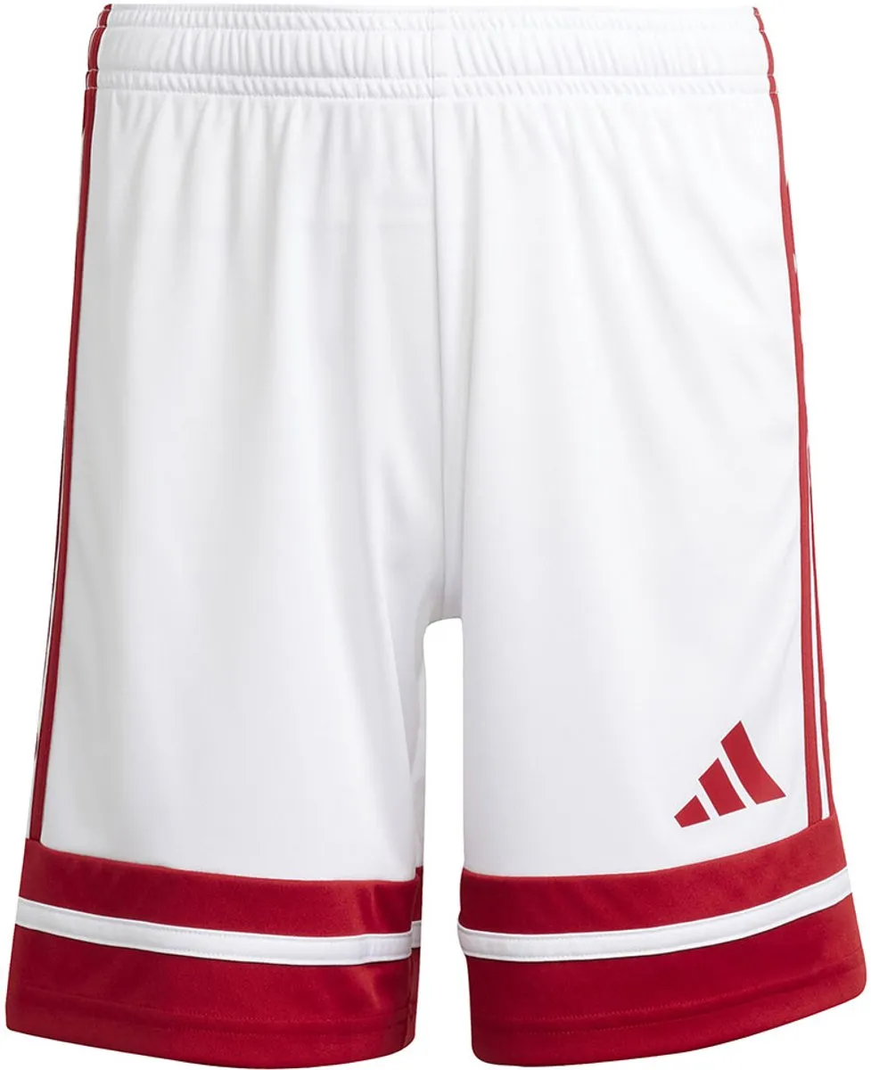 adidas Squadra 25 Korte Broek 128cm - Wit/Rood