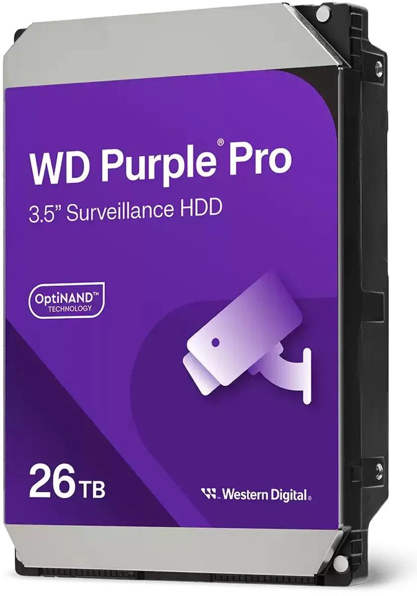 Western Digital Purple Pro WD260PURP Harde Schijf 26TB 7200 RPM