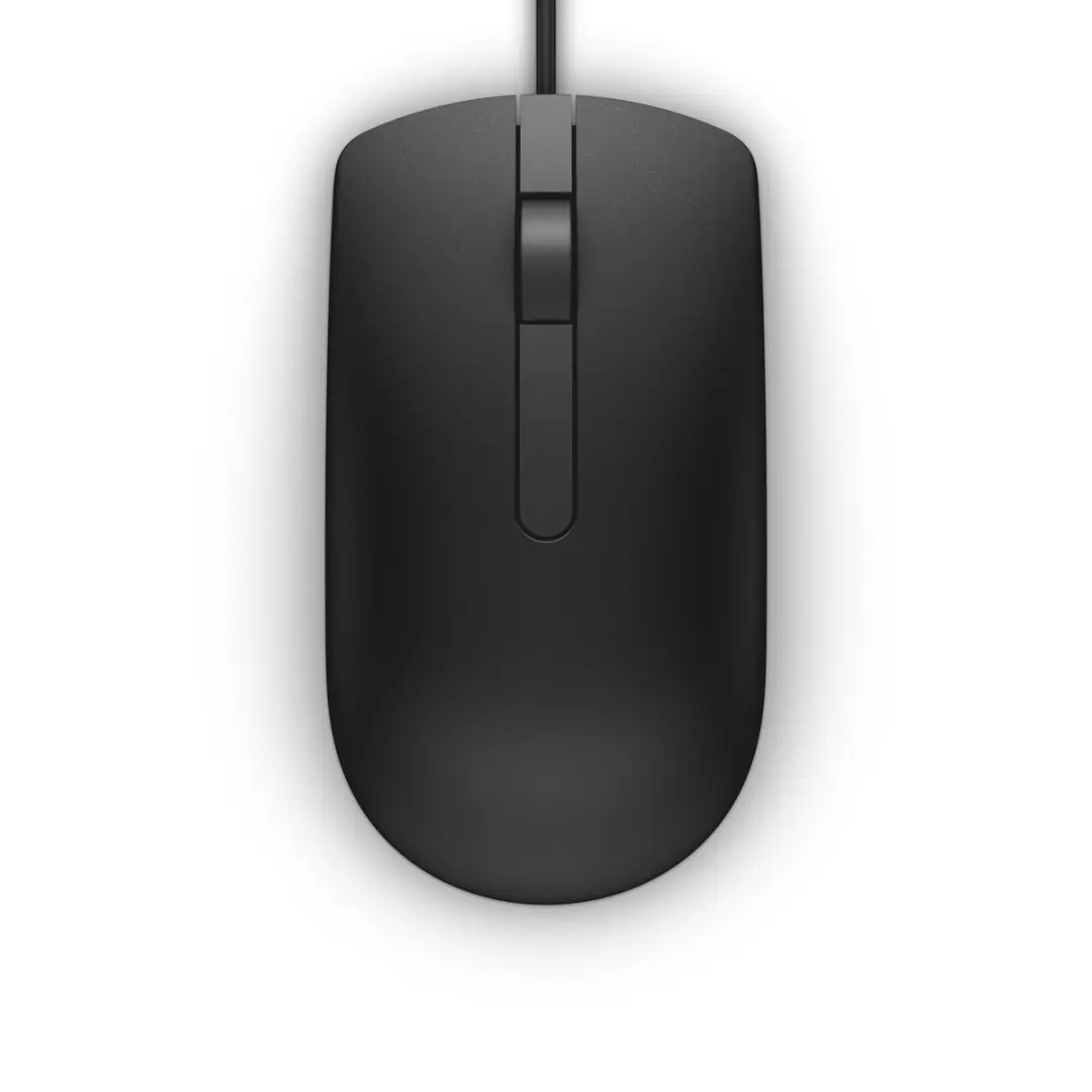 Dell MS116 Optische USB Muis - 1000 DPI - Zwart - afbeelding 4 van 6