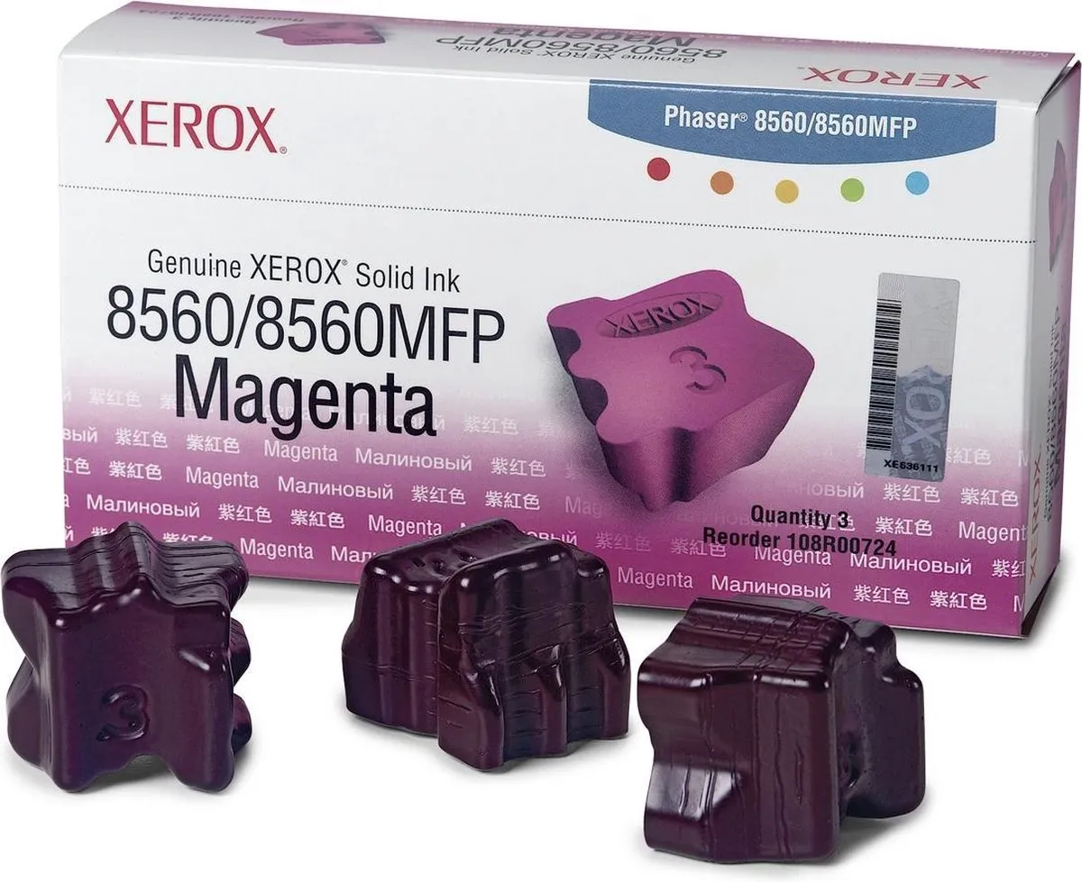 Xerox 108R00724 Colorstix Magenta - 3000 Stuks