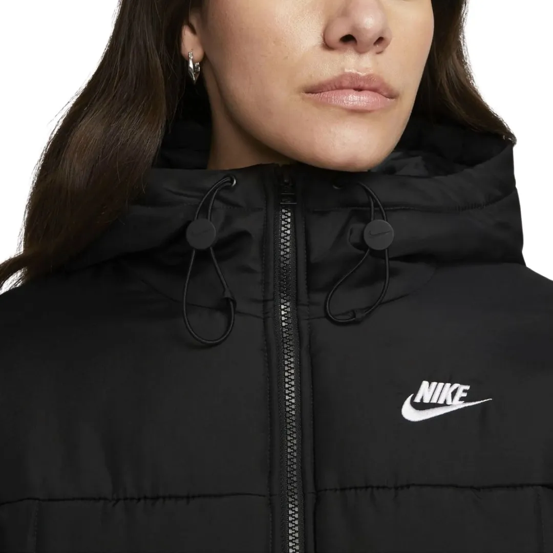 Nike Sportswear Classic Puffer Winterjas Dames M - Zwart