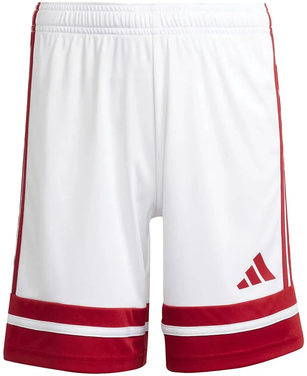 Adidas Squadra 25 Korte Broek 158cm - Wit/Rood