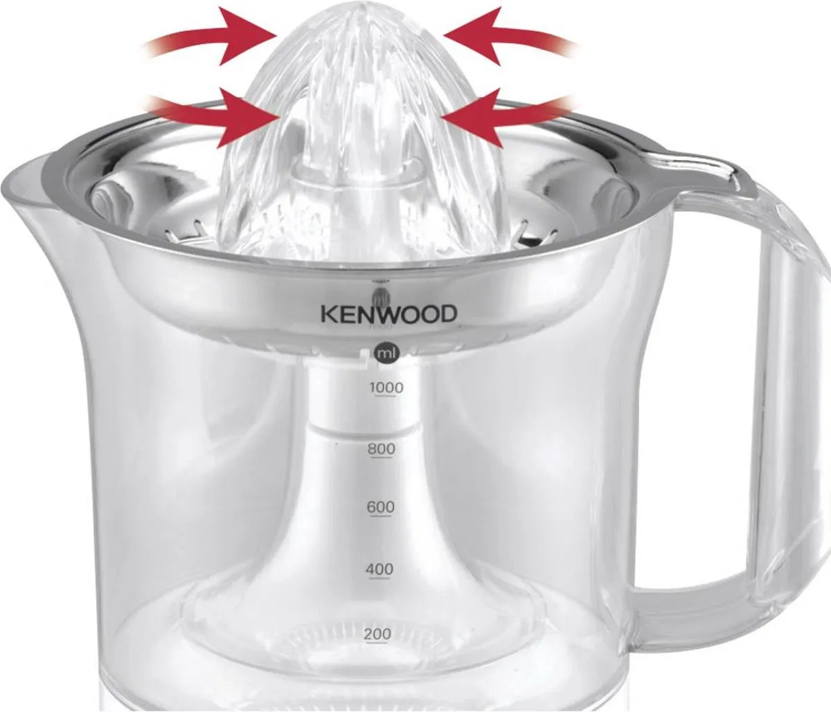 Kenwood JE290 Elektrische Citruspers - Wit